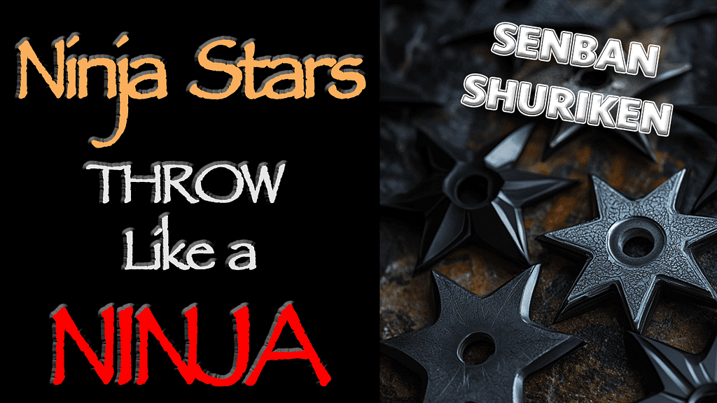 Ninja Stars: How to throw senban Shuriken like a ninja
